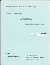 CONCERTINO FOR TUBA AND WIND ENSEMB cover